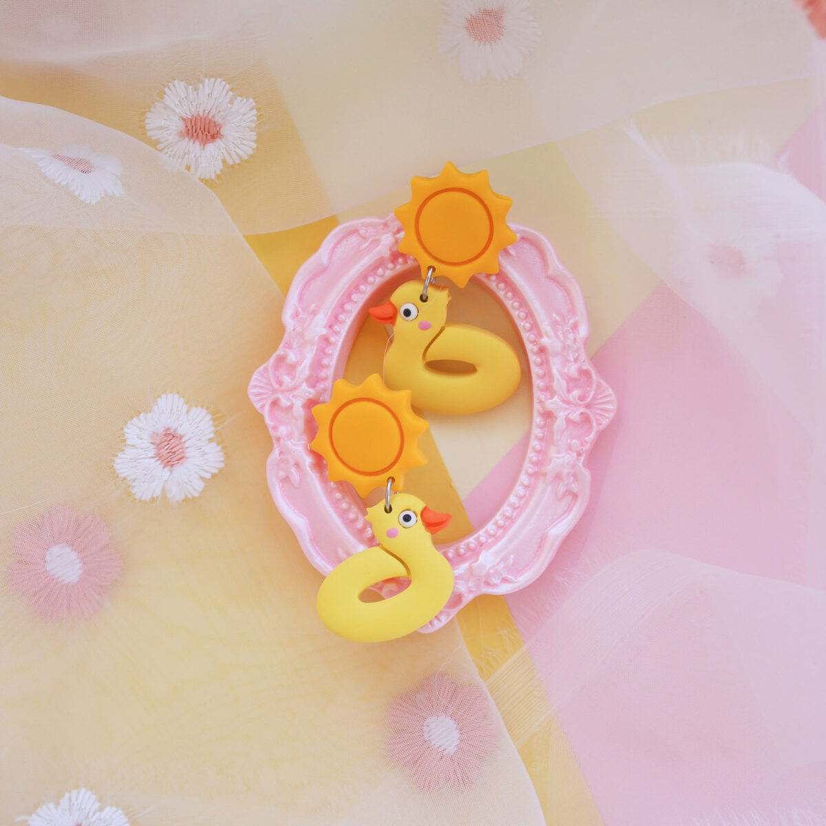 Brincos Pato Boia