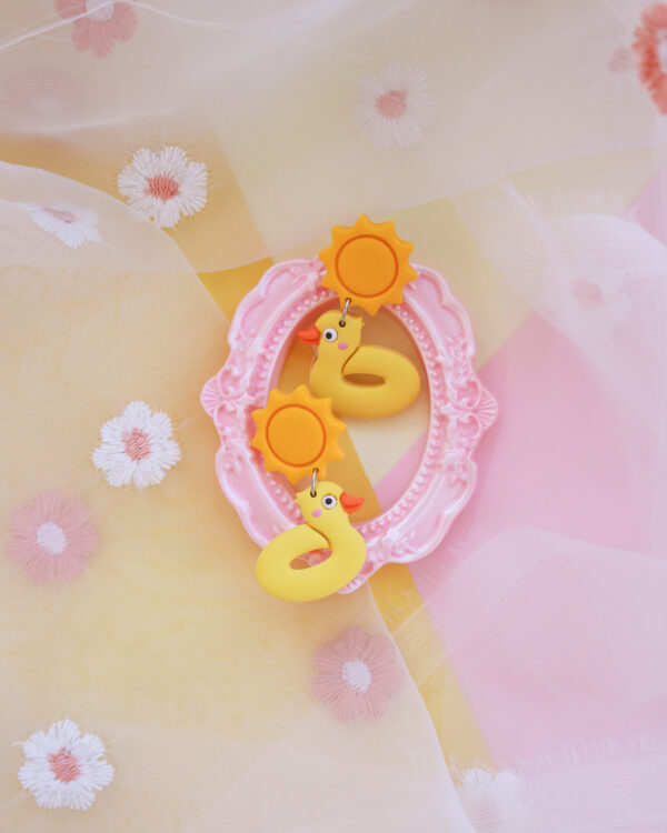 Brincos Pato Boia