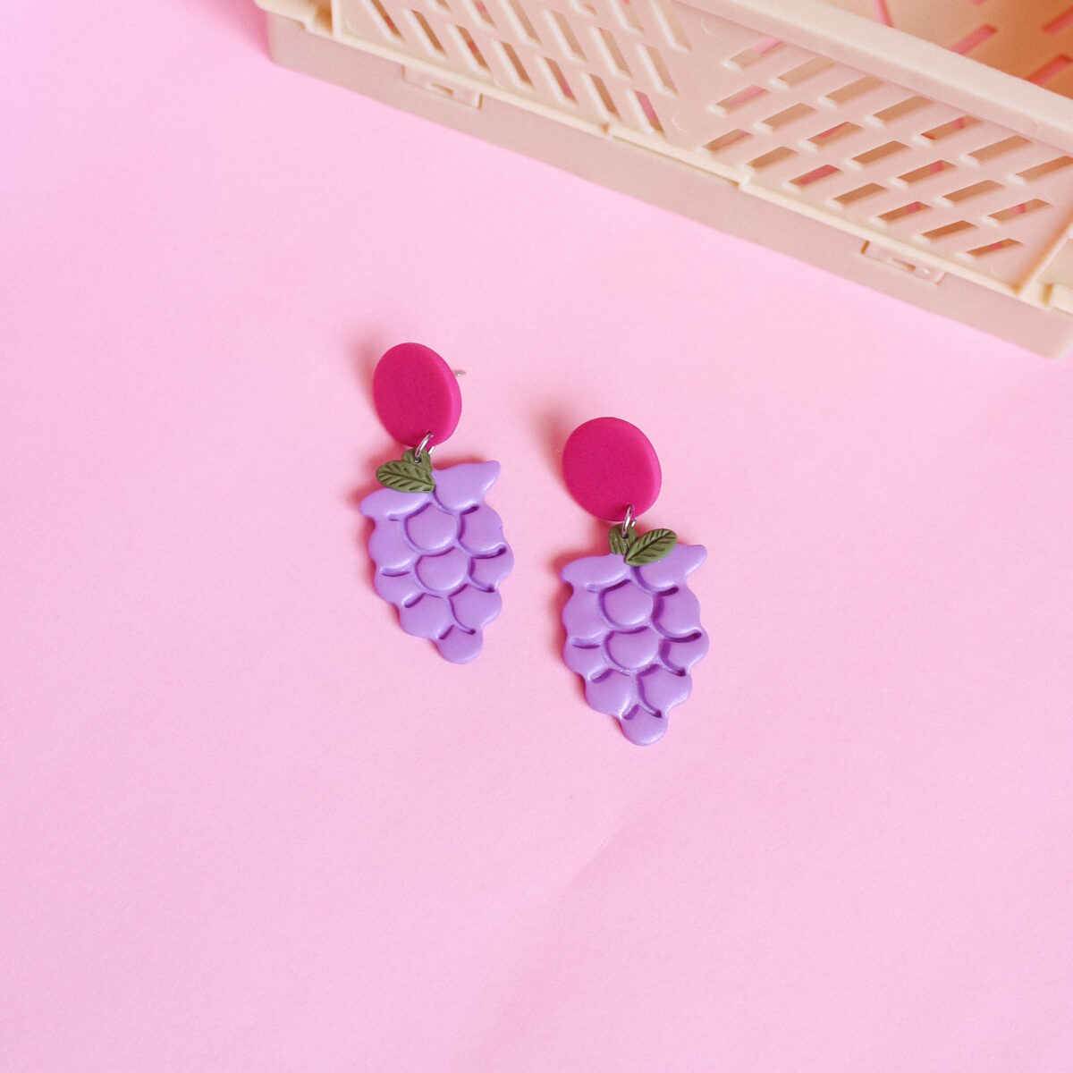 Brincos Cacho de Uvas 🍇