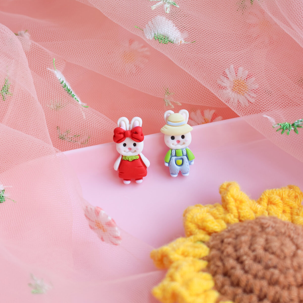 Brincos Cute Bunnies