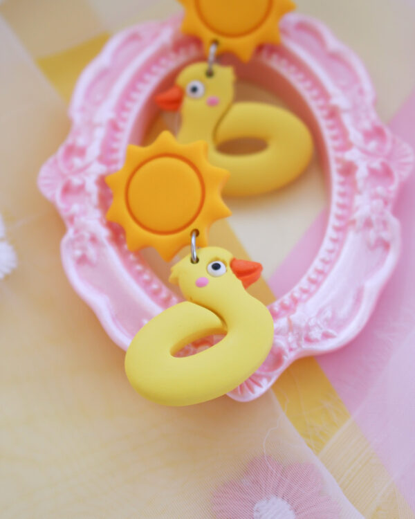 Brincos Pato Boia