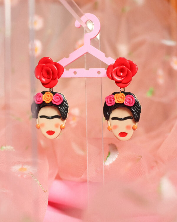 Brincos Frida Kahlo