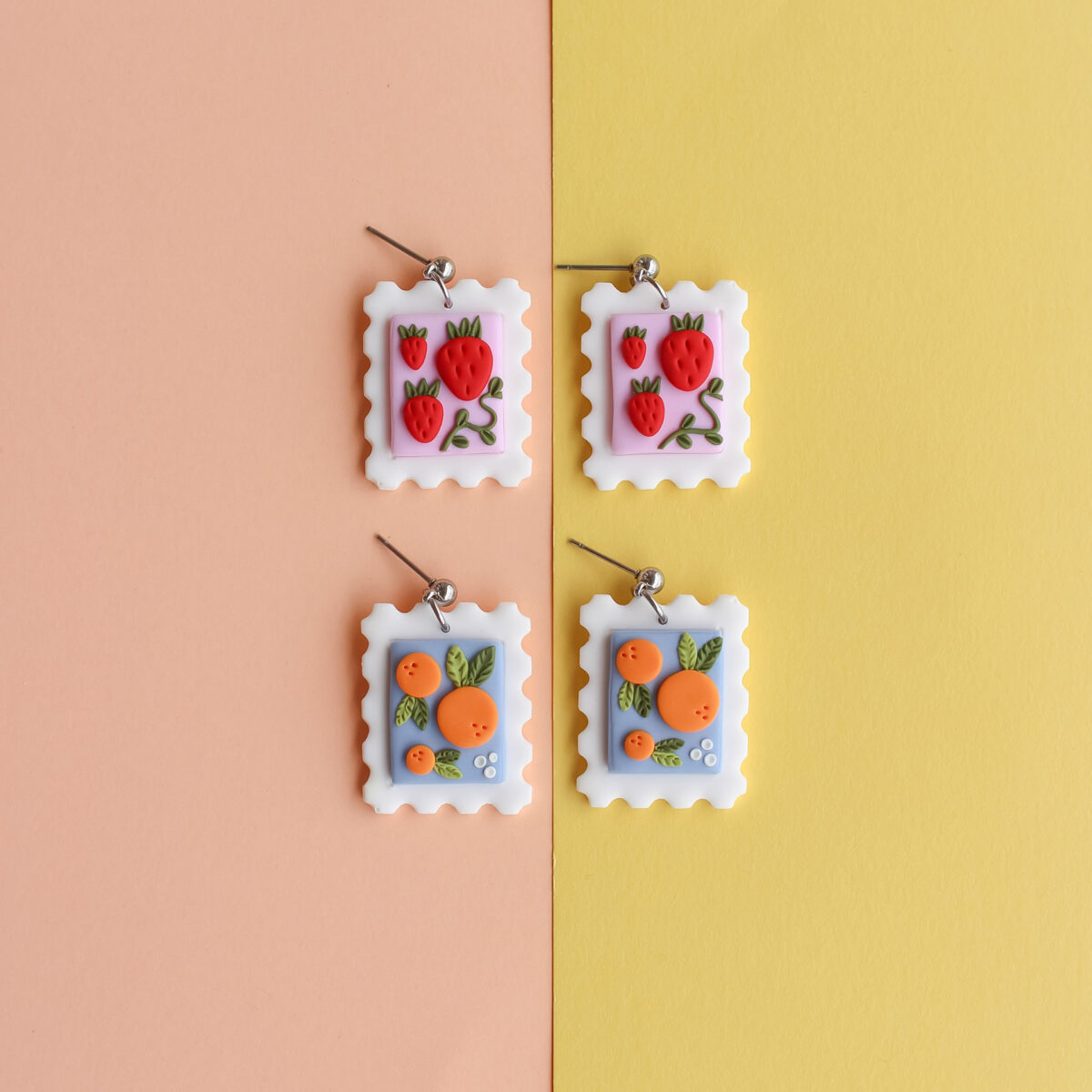 Brincos Fruit Postage Stamp