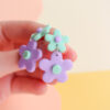 Brincos Double Flower