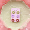 Pack de brincos de flores