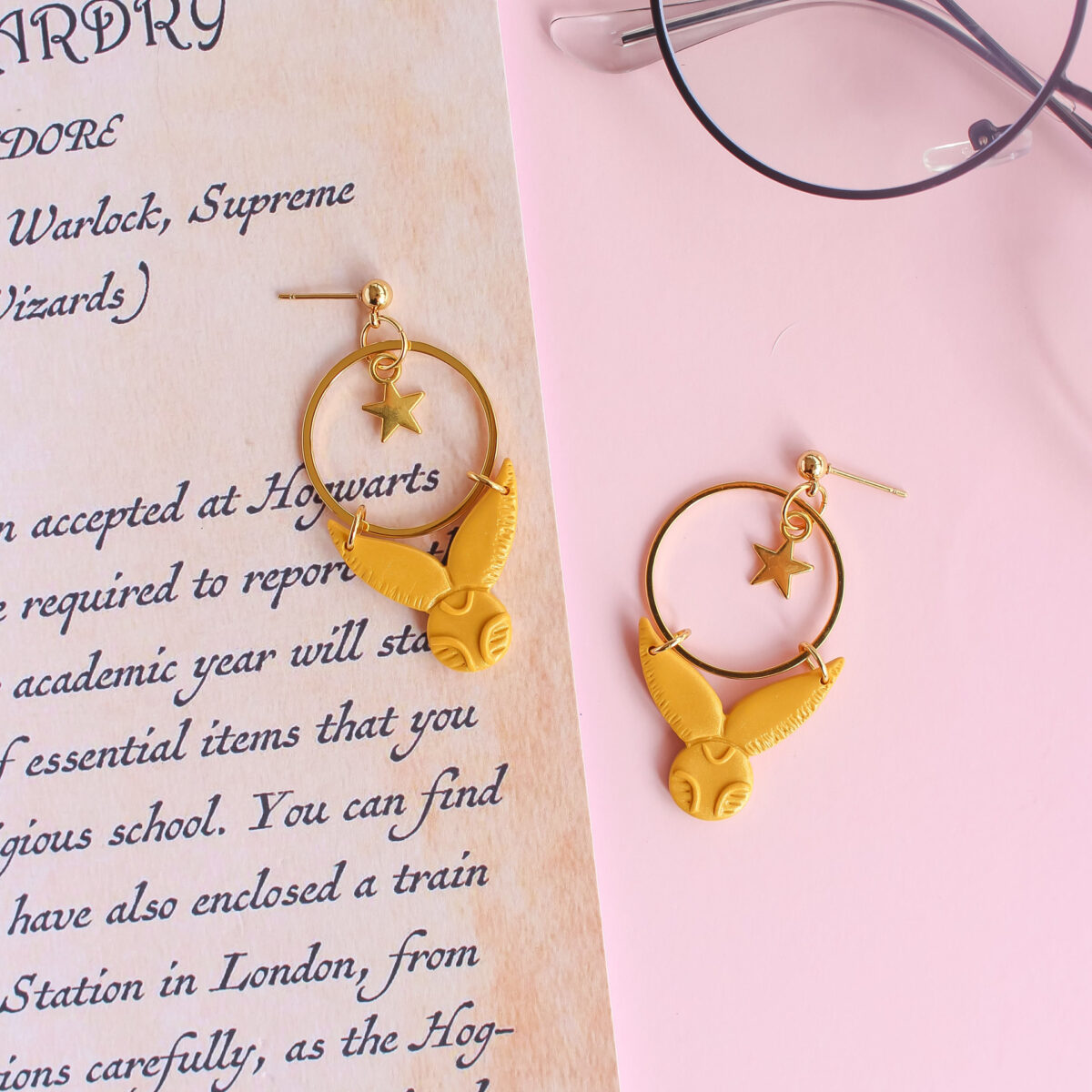 Brincos Golden Snitch