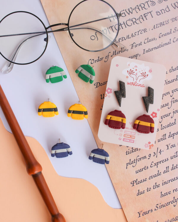 Conjunto de Brincos Harry Potter
