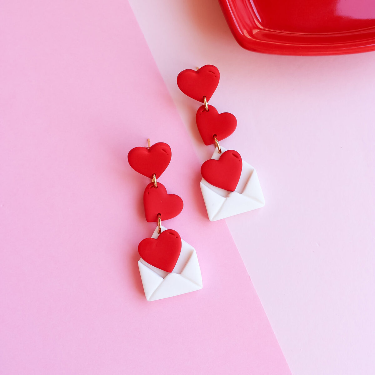 Brincos Love Letters